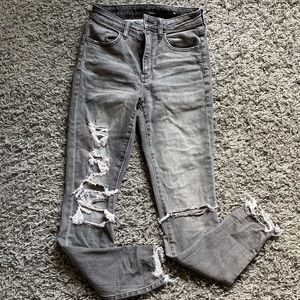 American Eagle ripped jeans